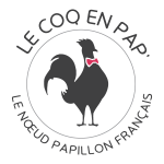  Le Coq en Pap' - Chouchou café au lait uni en velours