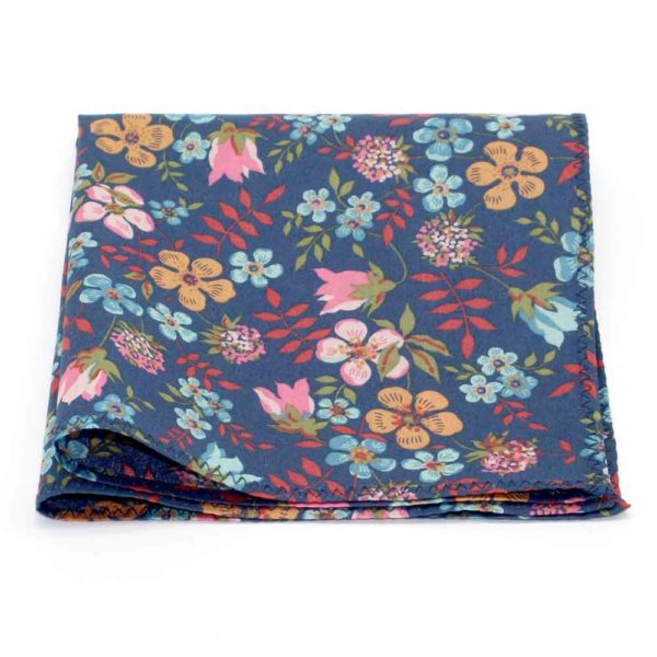  Le Coq en Pap' - Pochette de costume fleuri liberty edenham u glen river