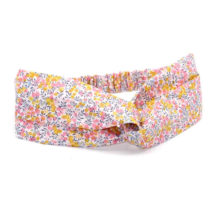 Bandeau Cheveux liberty Wiltshire Bud Aurore A Le Coq en Pap coiffure headband femme photo1