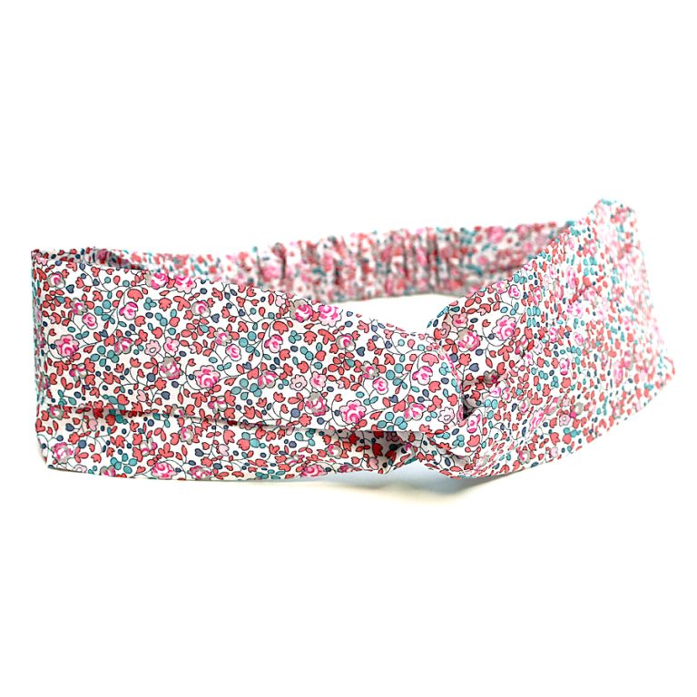 Bandeau fleuri eloise c liberty Le Coq en Pap