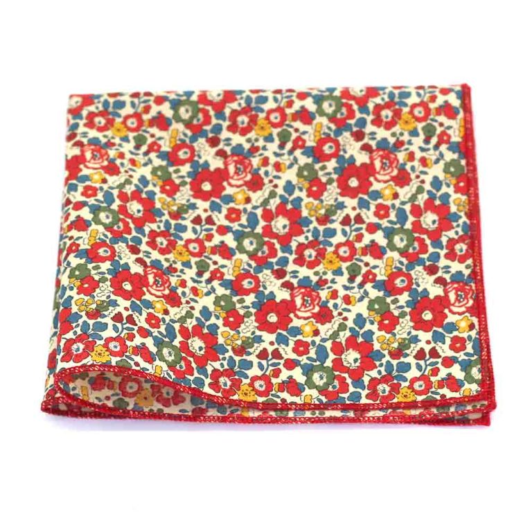 Pochette de costume Liberty betsy ann b Le Coq en Pap