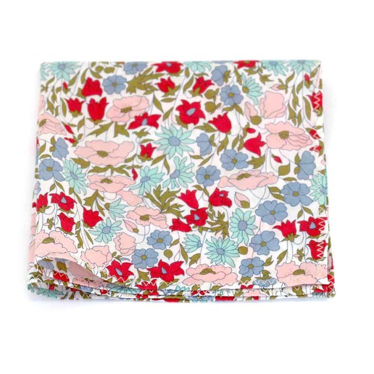 Pochette de costume Liberty poppy daisy a Le Coq en Pap