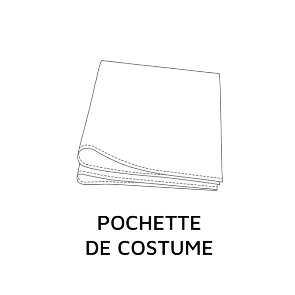 lecoqenpap pochette costume sur mesure 