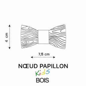 Noeud papillon bois enfant dimensions le coq en pap